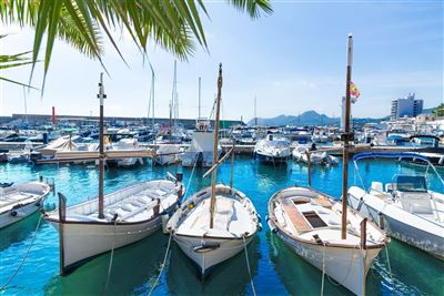 Spanien Mallorca Hafen Cala Rajada